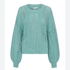 Spell & The Gypsy Collective Road to Paradise Knit Jumper in Seafood,‎ Medium